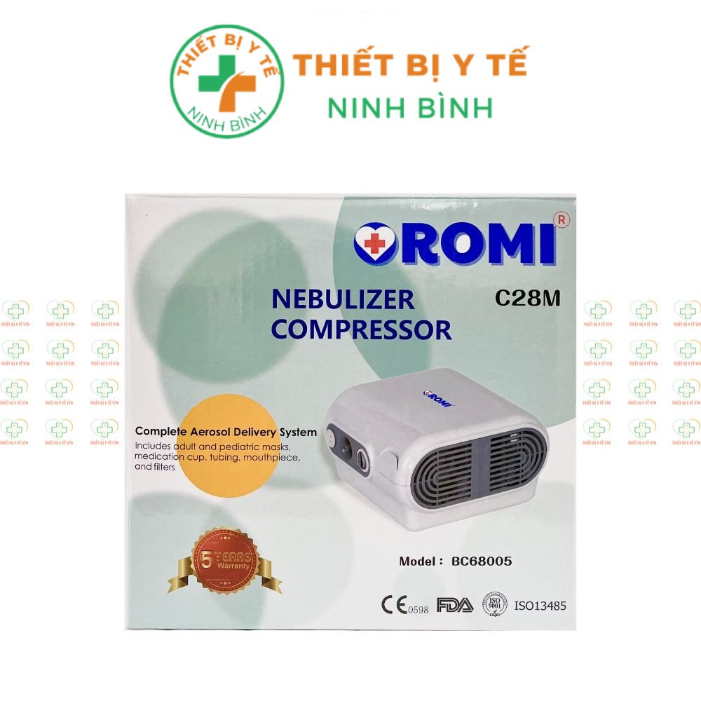 Máy xông khí dung và hút mũi 2 trong 1 OROMI C28M - Dùng cho cả người lớn và trẻ em - Ảnh 2