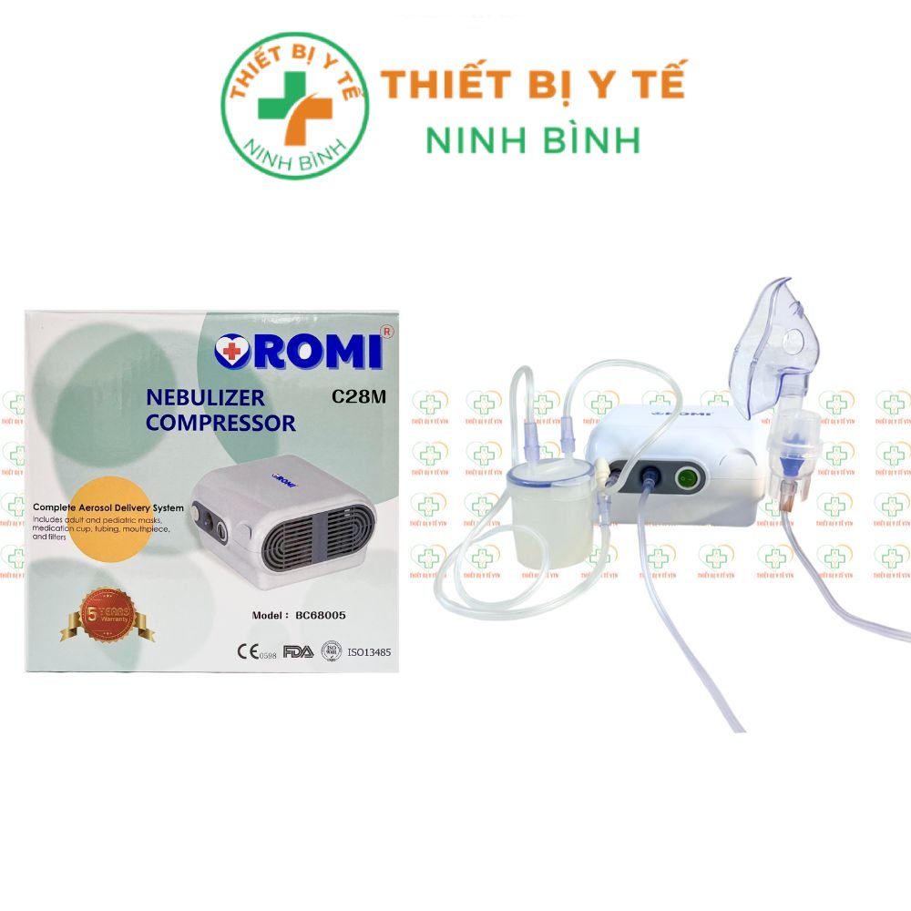 Máy xông khí dung và hút mũi 2 trong 1 OROMI C28M - Dùng cho cả người lớn và trẻ em - Ảnh 14
