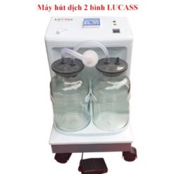 Máy hút dịch mũi, đờm 2 bình Lucass SS-8A - Ảnh 2