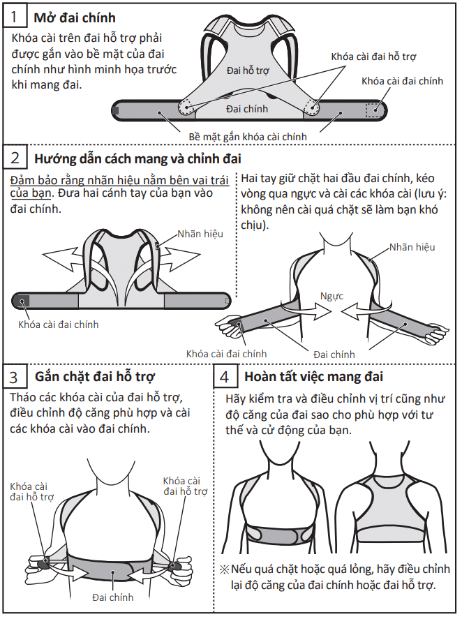 Đai Chống Gù Lưng – Pita Sapo Posture - BonBone - Ảnh 6