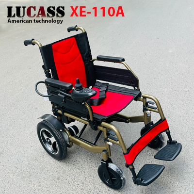 Xe lăn điện Lucass XE-110A new phanh tự động