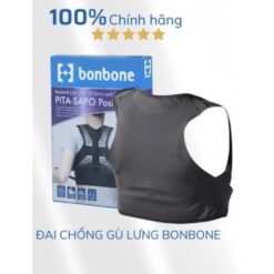 Đai chống gù lưng Bonbone Nhật Bản - Đai chỉnh dáng – PITA SAPO POSTURE - Ảnh 4