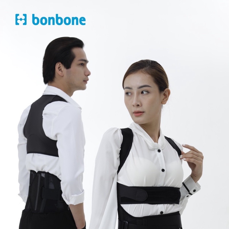 Đai chống gù lưng Bonbone Nhật Bản - Đai chỉnh dáng – PITA SAPO POSTURE - Ảnh 3