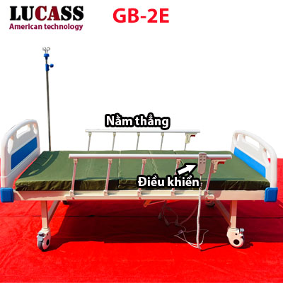 Giường điện Lucass GB-2E (GB-5E) nâng đầu và nâng chân - Ảnh 3
