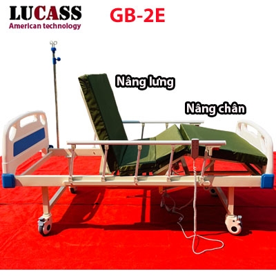 Giường điện Lucass GB-2E (GB-5E) nâng đầu và nâng chân - Ảnh 2