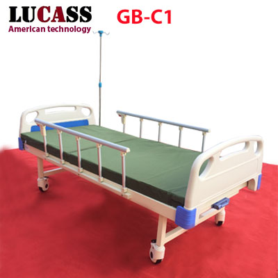 Giường y tế 1 tay quay Lucass GB-C1 (GB-1A)