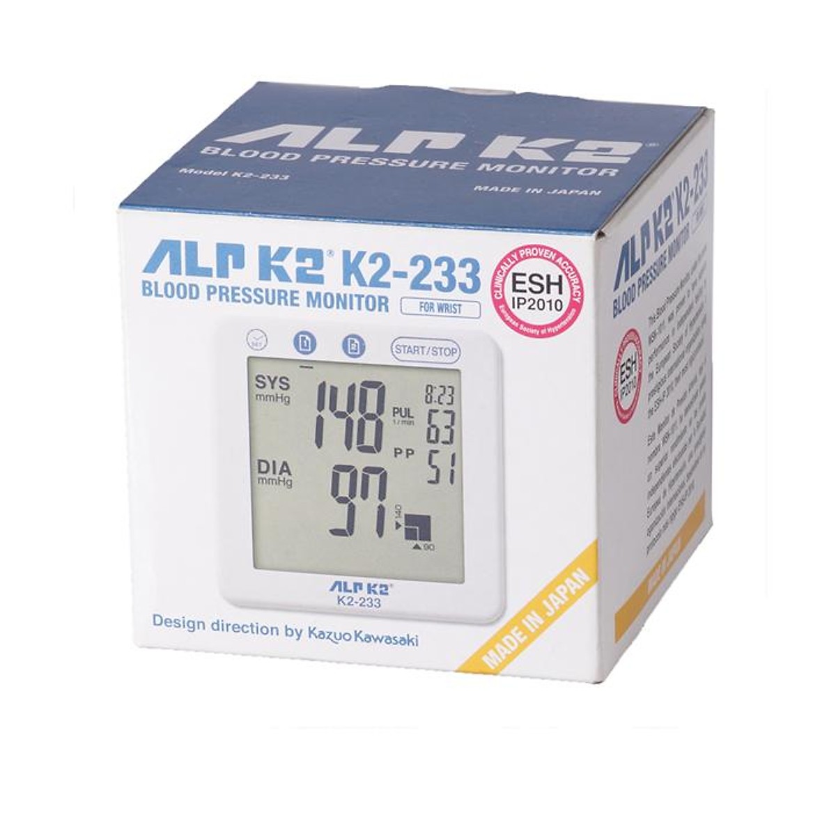 Máy đo huyết áp cổ tay ALPK2 K2-233 - Ảnh 2