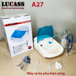Máy xông hút 4 in 1 Lucass A27 (xông mũi, xông họng, hút mũi, hút mụn)