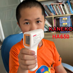 Súng bắn nhiệt độ trán - Nhiệt kế điện tử đo trán Kaneko HA650 - Ảnh 4