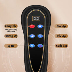 Đệm massage toàn thân, nệm mat xa tại nhà, ghế massage phục hồi giảm đau nhức hỗ trợ tuần hoàn máu - Ảnh 8