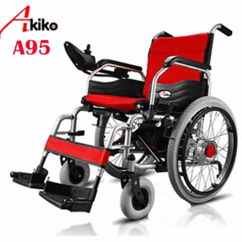 Xe Lăn Điện AKIKO A95 Có Lăn Tay Nhập Khẩu