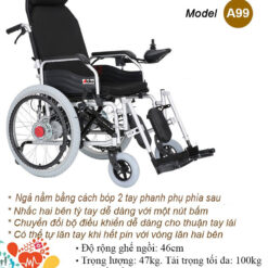 Xe Lăn Điện Đa Năng AKIKO A99 - Ảnh 4