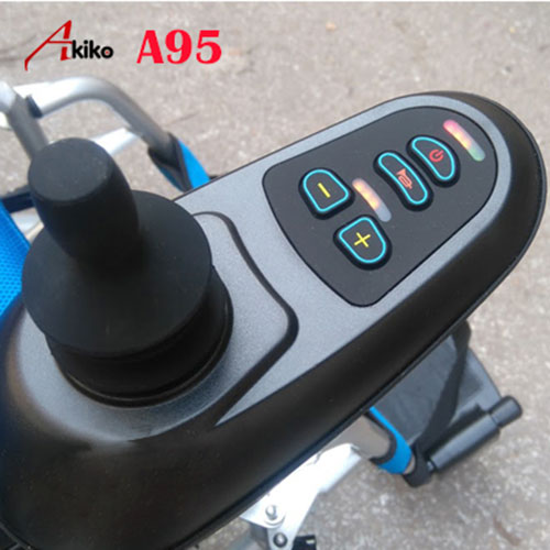 Xe Lăn Điện AKIKO A95 Có Lăn Tay Nhập Khẩu - Ảnh 8