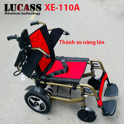 Xe lăn điện Lucass XE-110A new phanh tự động - Ảnh 5