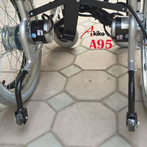Xe Lăn Điện AKIKO A95 Có Lăn Tay Nhập Khẩu - Ảnh 5