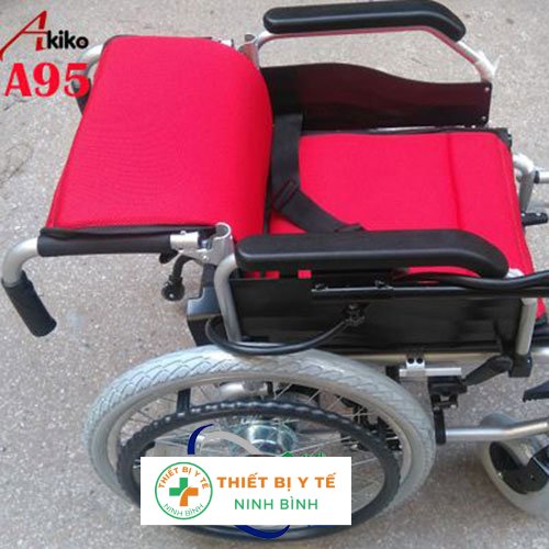 Xe Lăn Điện AKIKO A95 Có Lăn Tay Nhập Khẩu - Ảnh 7