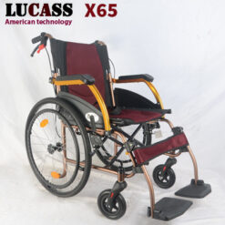 Xe lăn Lucass X65 khung hợp kim nhôm - Ảnh 4