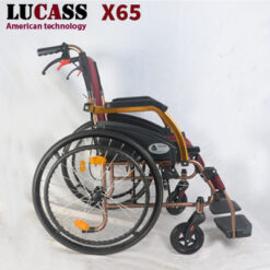 Xe lăn Lucass X65 khung hợp kim nhôm - Ảnh 3