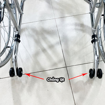 Xe lăn đa năng có bô vệ sinh ngả nằm chống lật Lucass X7A - Ảnh 9