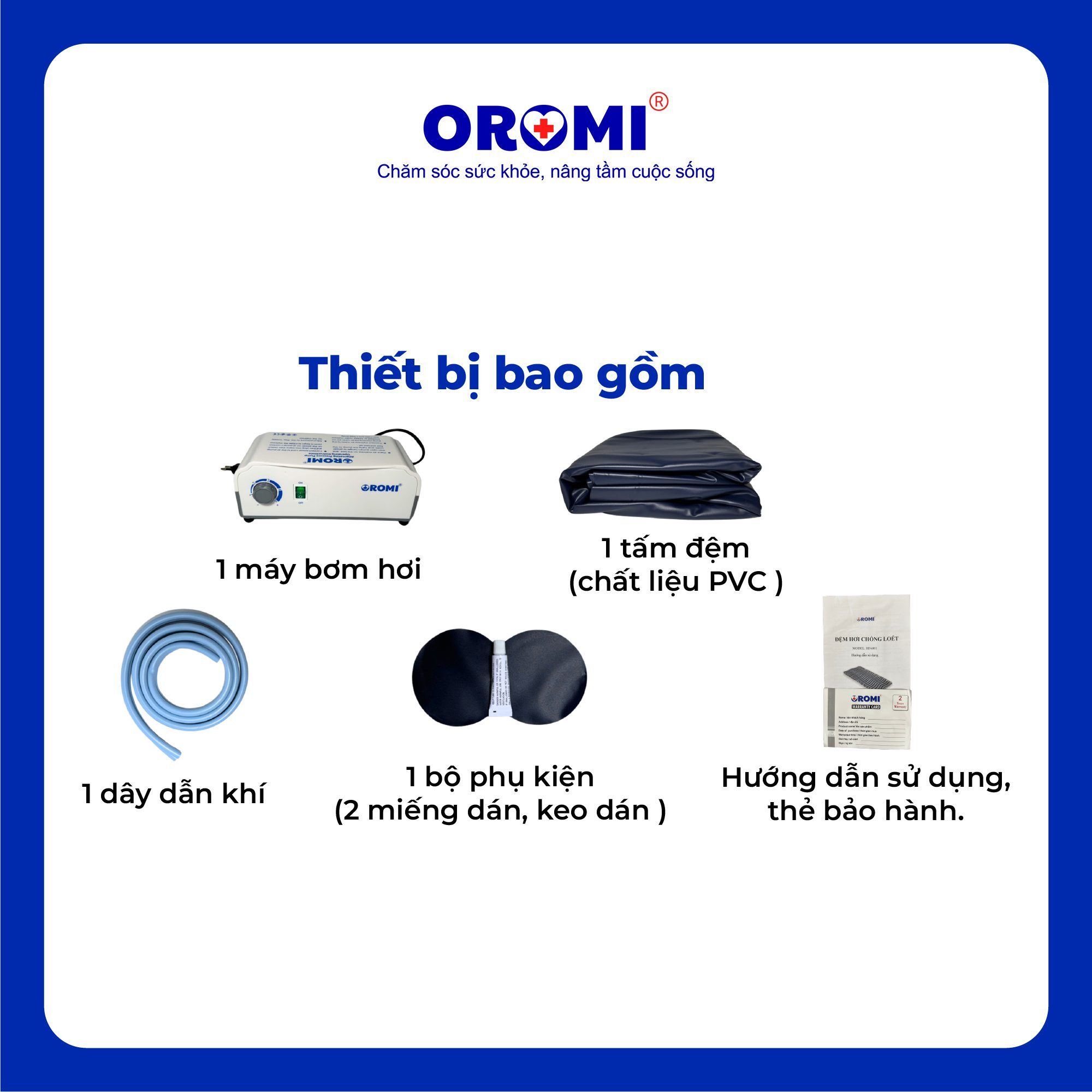 HF6001 - Đệm Hơi Chống Loét Có Thông Khí - Ảnh 2