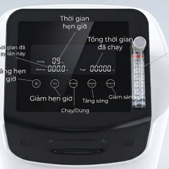 Máy tạo oxy 10 lít/phút LUCASS SZ-8DW có chức năng xông - Ảnh 2