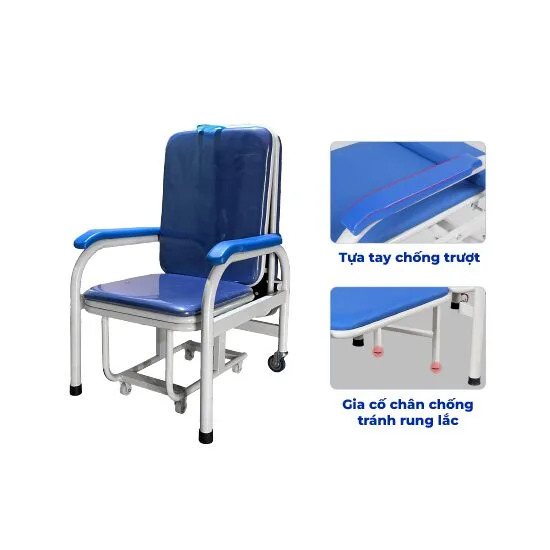 A01-I/FKC-1 & JD-FA01 - Giường Chăm Bệnh Nhân Dạng Gấp - Ảnh 3