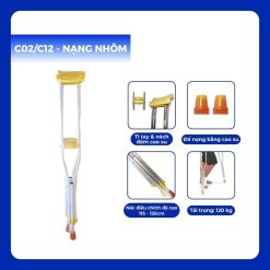 C02/C12 - Nạng Nhôm