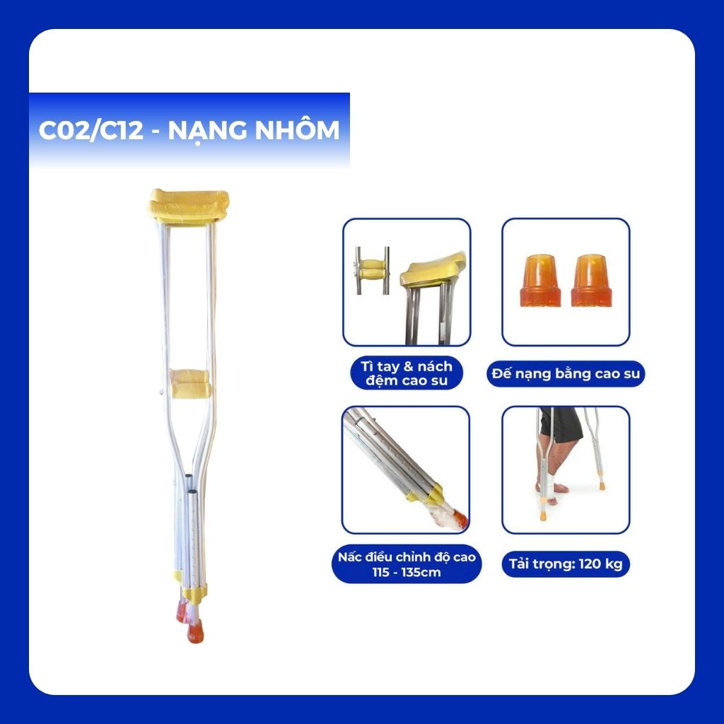 C02/C12 - Nạng Nhôm