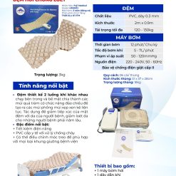 HF62012 - Đệm Hơi Chống Loét - Ảnh 2