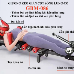 BÀN KÉO GIÃN CỘT SỐNG GBM-086