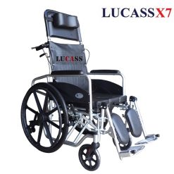 Xe Lăn Lucass X7 Aluminium ( X72 New) Cao cấp khung nhôm siêu nhẹ